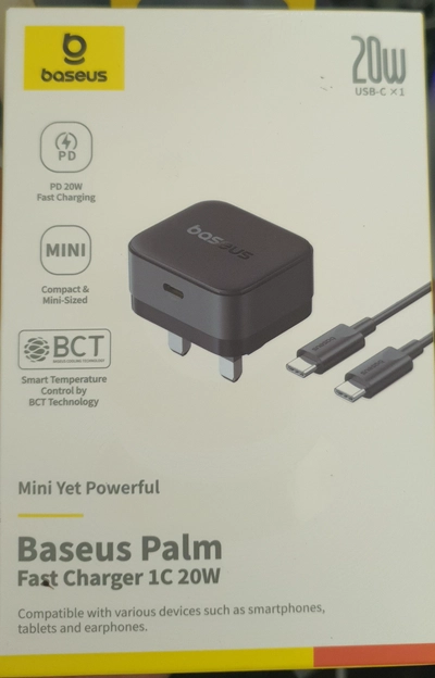 Baseus type c home charger 20w-0