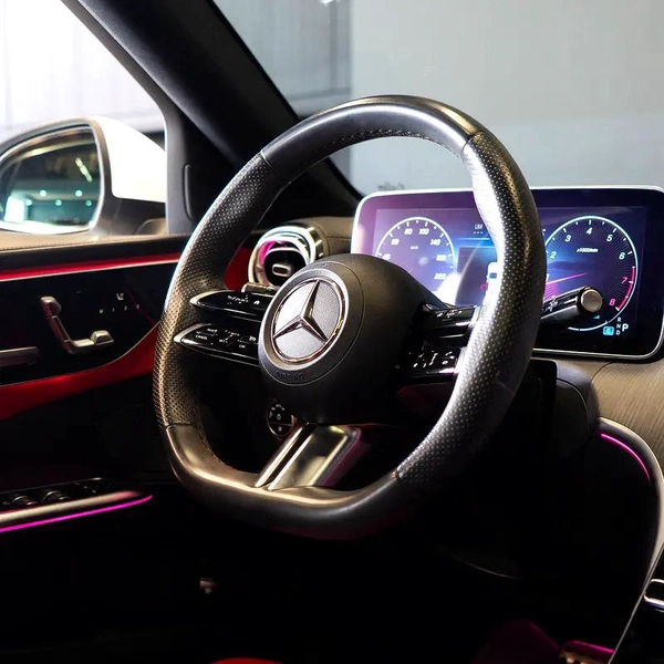 AED 2,874 P.M • 0% Downpayment • Mercedes C 200 Premium • Agency Warranty