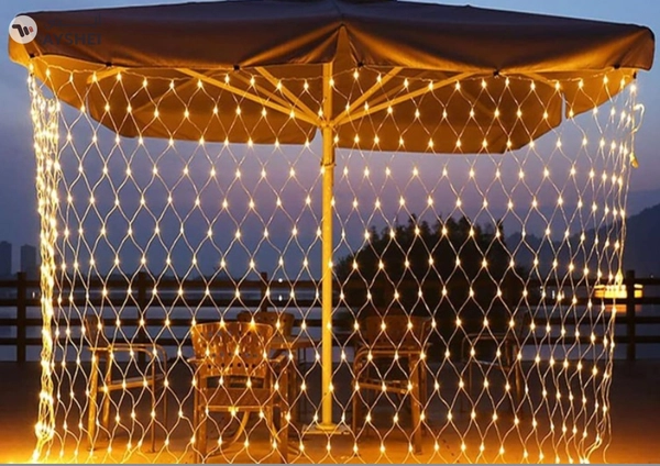 600LED 6MX3M DECORATIVE LED NET LIGHT-WARM WHITE