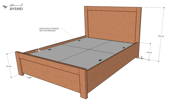Tara Box Storage Bed