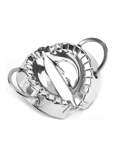 Sharpdo Dumpling Maker Silver 13x8.8cm-1