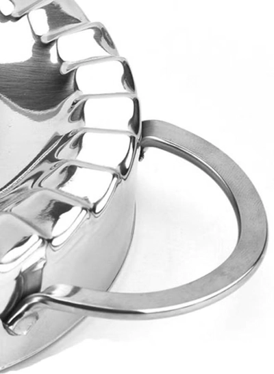 Sharpdo Dumpling Maker Silver 13x8.8cm-4