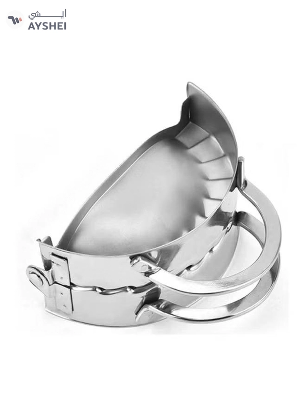 Sharpdo Dumpling Maker Silver 13x8.8cm