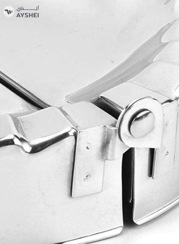 Sharpdo Dumpling Maker Silver 13x8.8cm