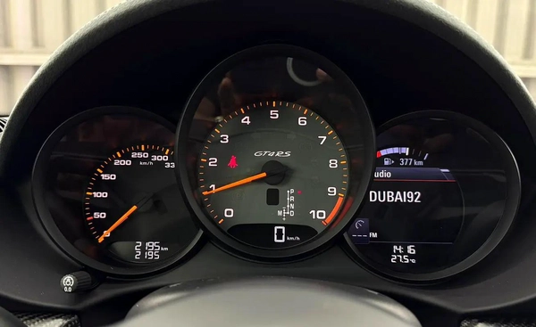 2023 Porsche Cayman GT4 RS | GCC | Low kms | AGMC Warranty Package 2027 | AGMC Full service History