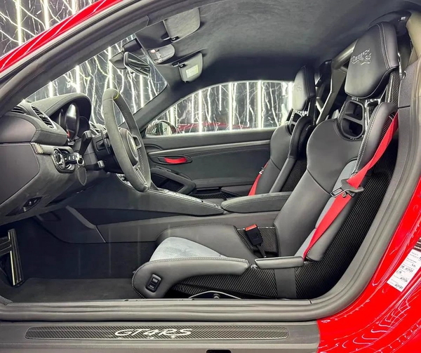2023 Porsche Cayman GT4 RS | GCC | Low kms | AGMC Warranty Package 2027 | AGMC Full service History