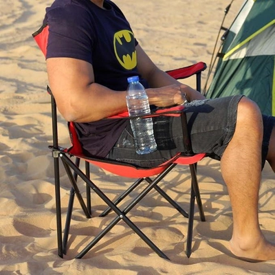 Yatai Decor Portable Folding Camping Chair with Cup Holder Foldable-2