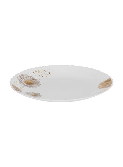 Delcasa 33 Piece Opalware Dinner Set DC3709 Includes Oval Plate, Dinner and Flat Plates, Salad Bowls and Soup Spoons-2