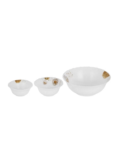 Delcasa 33 Piece Opalware Dinner Set DC3709 Includes Oval Plate, Dinner and Flat Plates, Salad Bowls and Soup Spoons-6