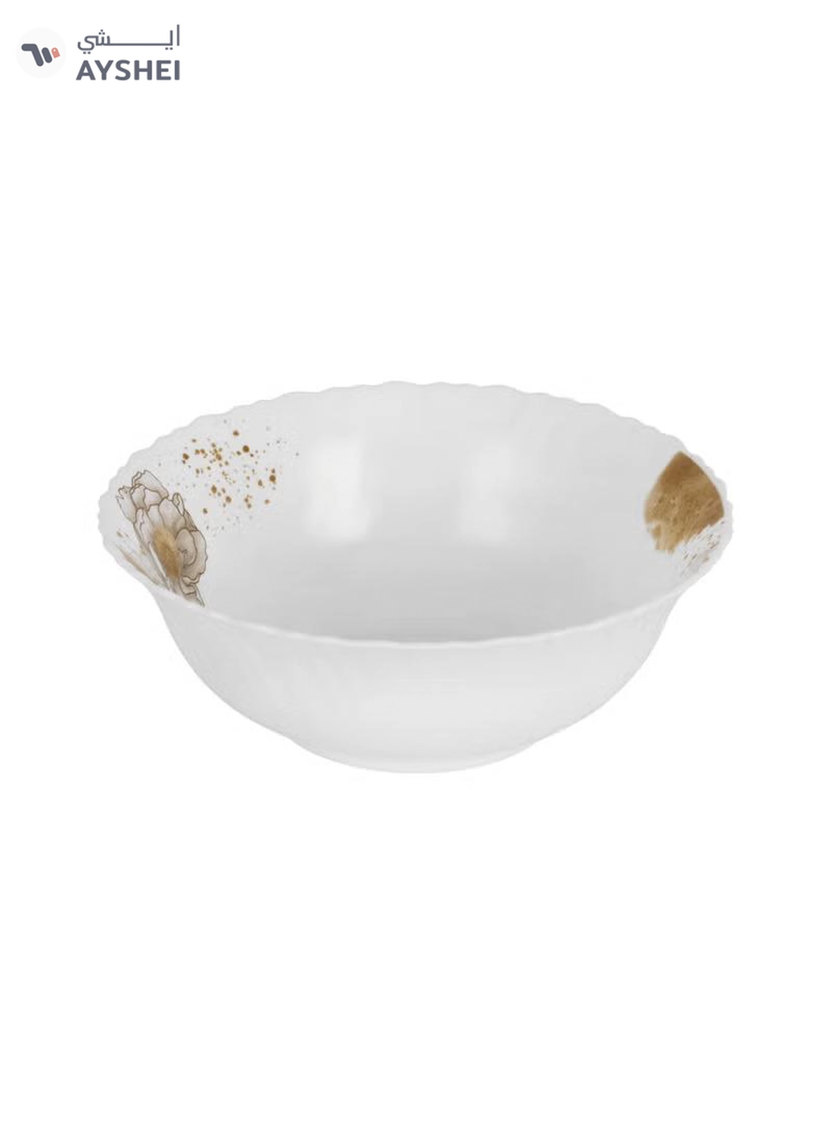 Delcasa 33 Piece Opalware Dinner Set DC3709 Includes Oval Plate, Dinner and Flat Plates, Salad Bowls and Soup Spoons-3-3