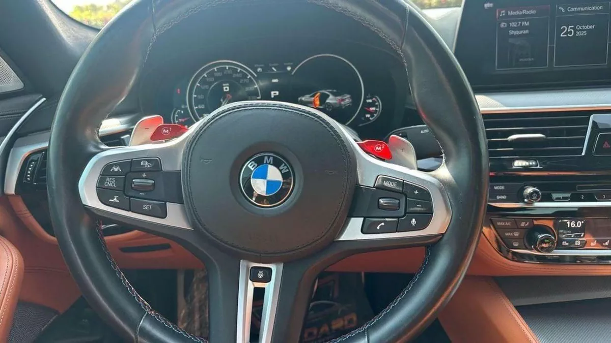 BMW M5 STD BMW 5 Series M5 2018 European specs-7-0