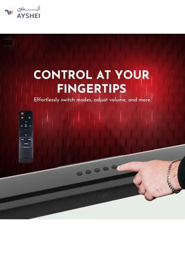 JVC 40 Inch Edgeless Full HD LED Android Smart TV with Dolby Audio, 60Hz, Paired with 2.0 Channel 30W Soundbar, Bluetooth, USB, FM Radio LT-40N550+SOUNDBAR Black