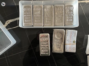 silver bullion bar 1 kg 999