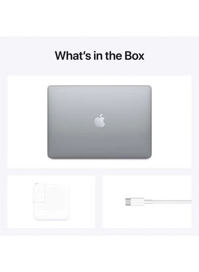 Apple Macbook Air MGN63 13" Display, Apple M1 Chip With 8-Core Processor and 7-Core Graphics / 8GB RAM / 256GB SSD/ English Keyboard(International version) English Space Grey-2
