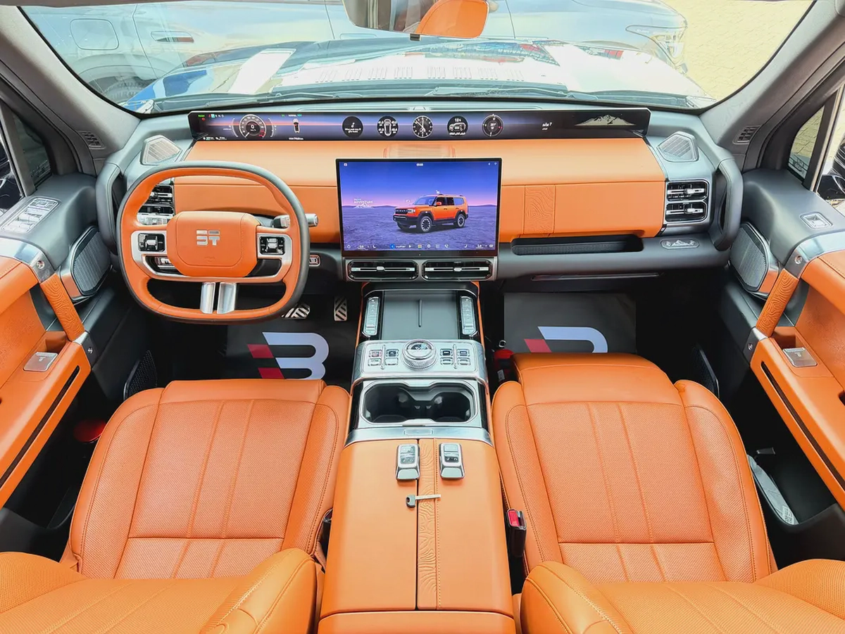 جيتور جي 700 اسود / برتقالي خليجي Jetour G700 Comfort 2026 GCC Specs-9-9