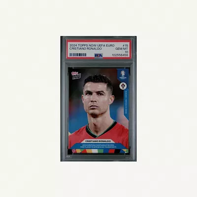 2024 Topps Now UEFA Euro Cristiano Ronaldo #15-0