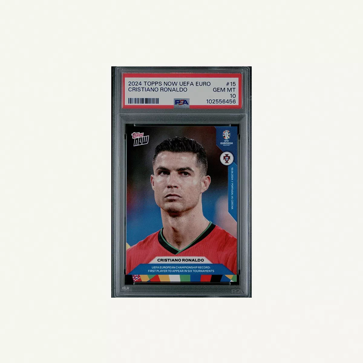 2024 Topps Now UEFA Euro Cristiano Ronaldo #15-0-0