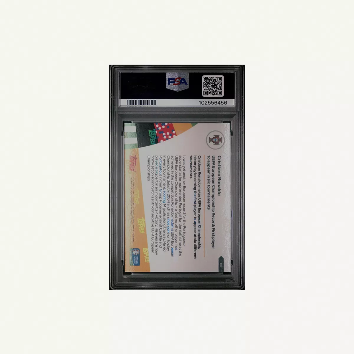 2024 Topps Now UEFA Euro Cristiano Ronaldo #15-1-1