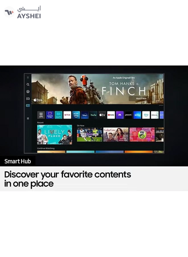 Samsung 55 Inch 4K UHD Smart QLED TV with Built in Receiver (Open Box) - 55Q60BA black