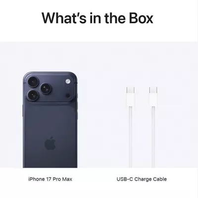 Apple iPhone 17 Pro Max 256 GB (eSIM only) Deep Blue 5G With FaceTime - International Version-2