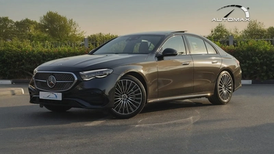 2026 Mercedes-Benz E 300 AMG EQ Boost 2.0T RWD GCC 0Km With 2 Years Unlimited Mileage Warranty-0