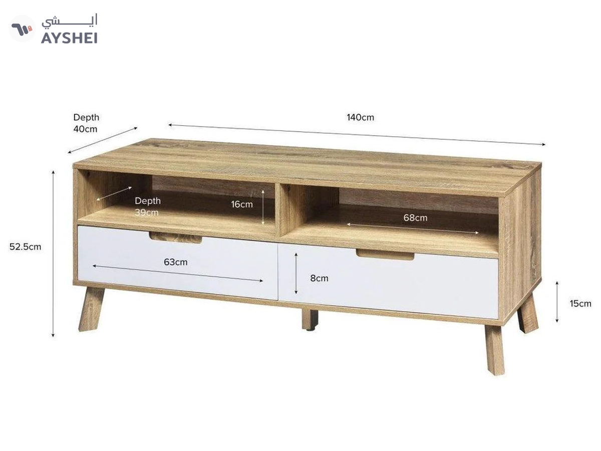 Chelsea TV Unit, 140 cms-3-3