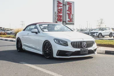 2017 - BENZ S550 CONVERTIBLE –IMMCAULATE CONDITION - | Only 35,000 KM | Full Option-0