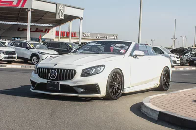 2017 - BENZ S550 CONVERTIBLE –IMMCAULATE CONDITION - | Only 35,000 KM | Full Option-2