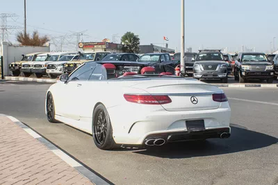 2017 - BENZ S550 CONVERTIBLE –IMMCAULATE CONDITION - | Only 35,000 KM | Full Option-5