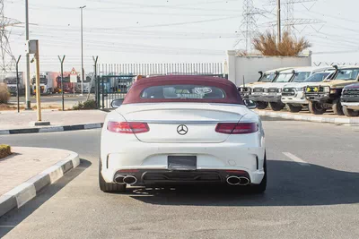2017 - BENZ S550 CONVERTIBLE –IMMCAULATE CONDITION - | Only 35,000 KM | Full Option-7