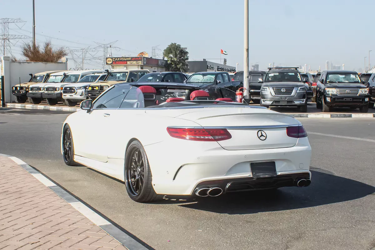2017 - BENZ S550 CONVERTIBLE –IMMCAULATE CONDITION - | Only 35,000 KM | Full Option-5-5