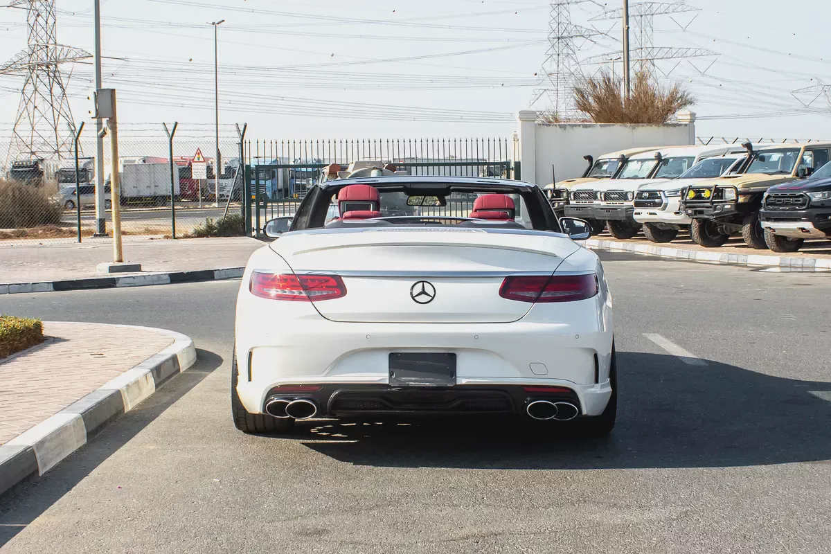 2017 - BENZ S550 CONVERTIBLE –IMMCAULATE CONDITION - | Only 35,000 KM | Full Option-6-6