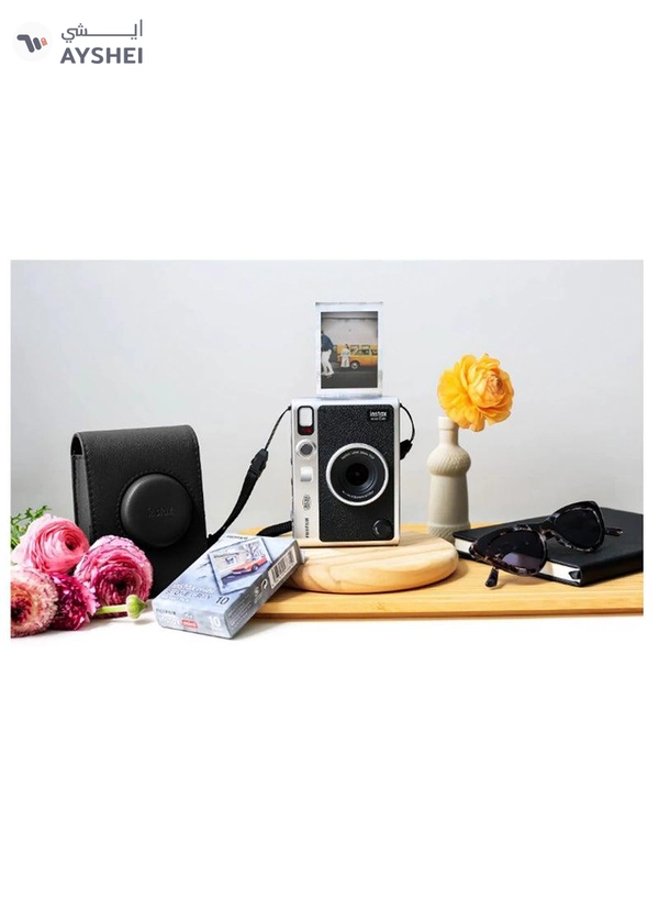 FUJIFILM Instax Mini Evo Instant Photo Kit (Black)