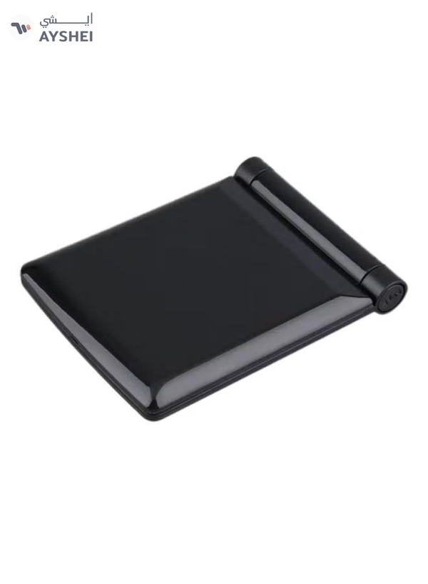 OUTAD LED Foldable Makeup Mirror Black 110x11x85mm