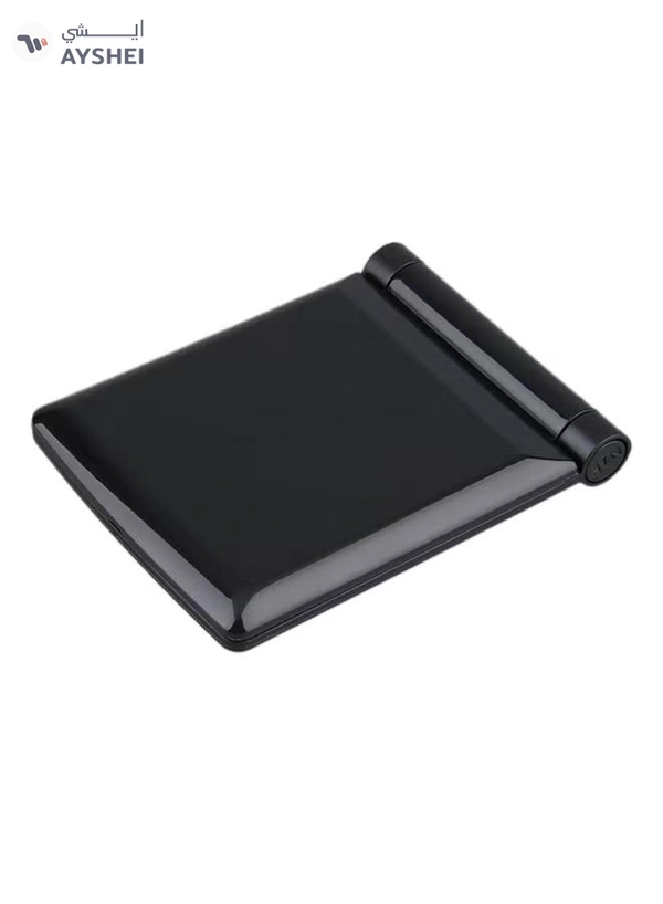 OUTAD LED Foldable Makeup Mirror Black 110x11x85mm