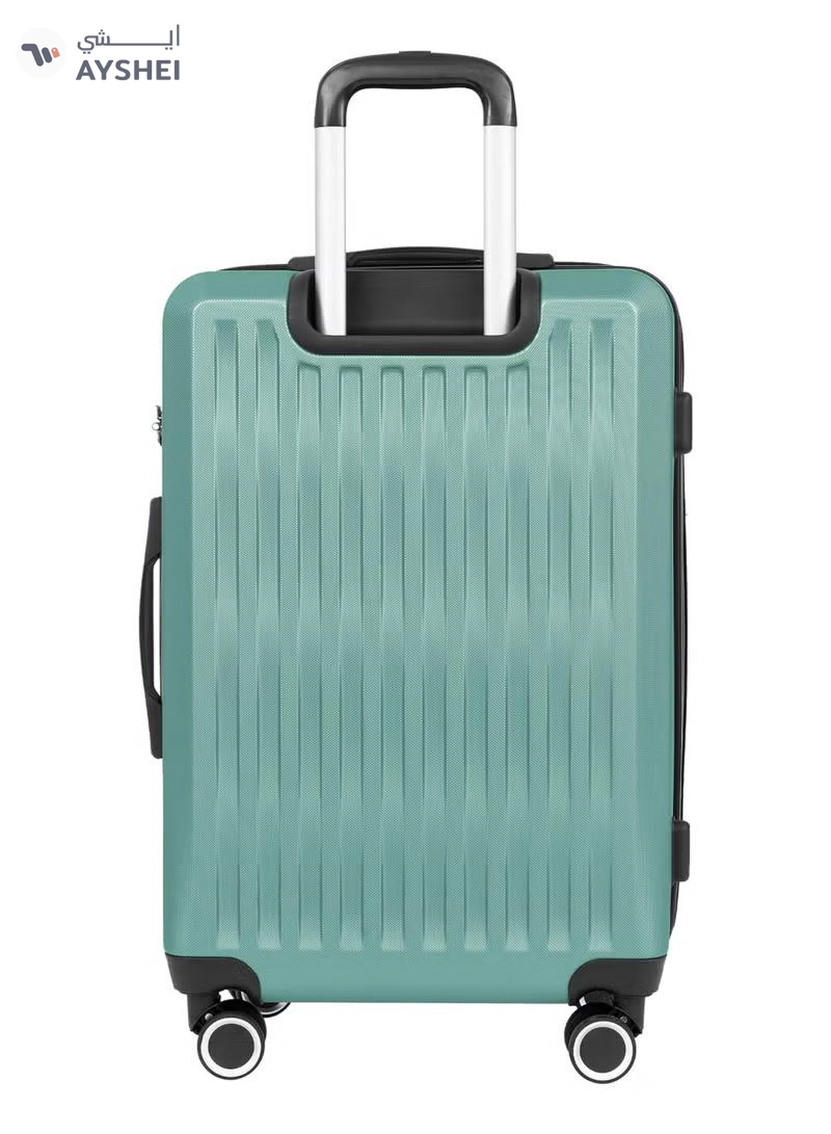  PARAJOHN ABS Material 3-Piece Hardsided Luggage Set | 4-Wheel Spinner Trolley | Small (10kg), Medium (20kg), Large (30kg) -Mint green-5-5