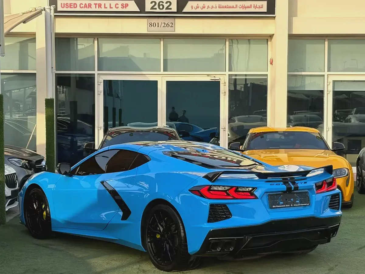 CHEVROLET CORVETTE C8 3LT GCC 2023 70th anniversary Special Order
Full Service History (Under Warran-4-4