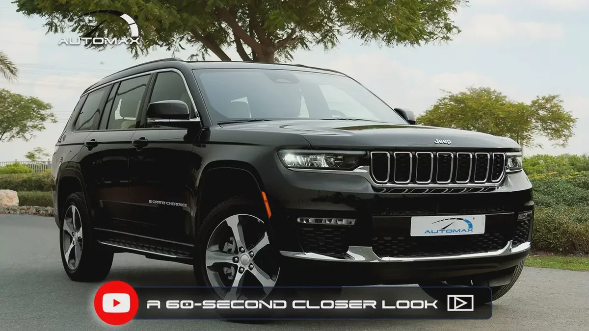 2025 Jeep Grand Cherokee L Limited Plus Luxury V6 3.6L 4X4 GCC 0Km With 3 Years Or 60k km Warranty