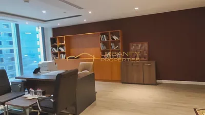 Ready to Move In | Premium Office | High Floor | Prime Sheikh Zayed Road Address-2