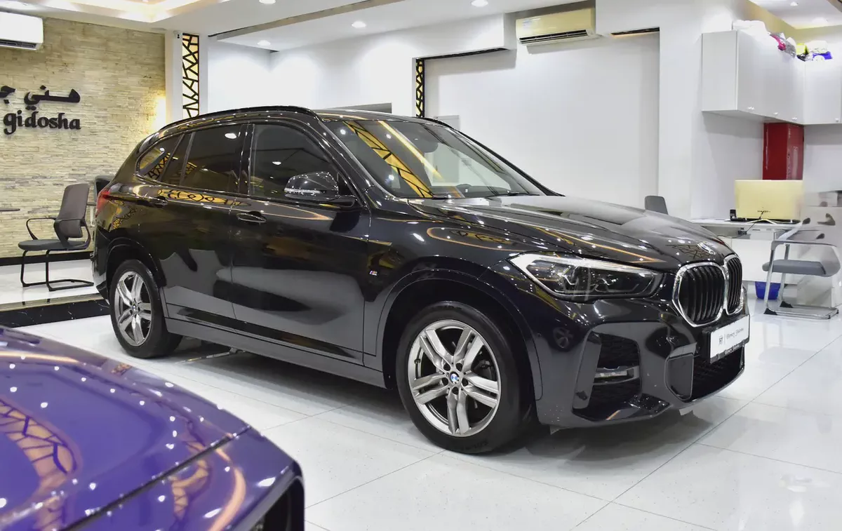 AED 1,031 EMi at 0% DP | DIESEL ( ديزل ) BMW X1 M-Kit xDrive18d ( 2021 Model ) European Specs-2-2