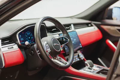 AED 1801 PM | JAGUAR F PACE R- SPORT 2021 | UNDER AGENCY WARRANTY SEPT 2026 | GCC-10