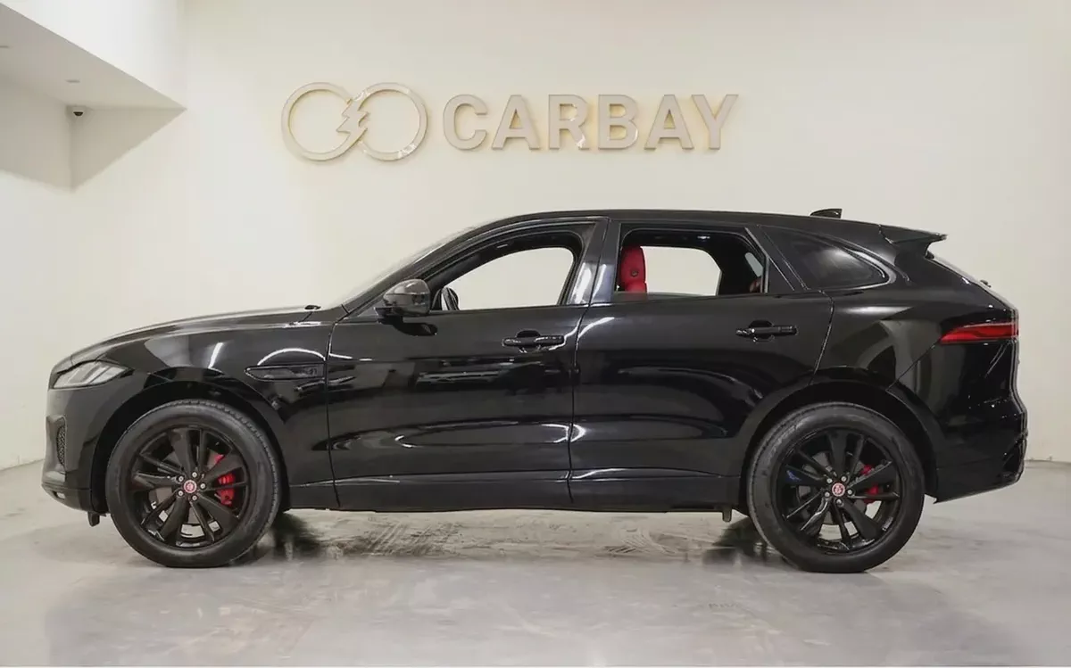 AED 1801 PM | JAGUAR F PACE R- SPORT 2021 | UNDER AGENCY WARRANTY SEPT 2026 | GCC-3-3
