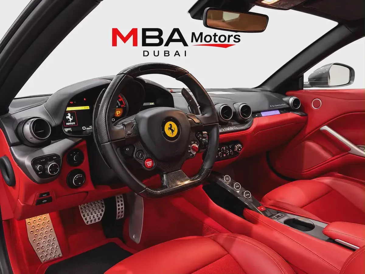2014 Ferrari F12 Berlinetta Standard | GCC Specs | Full Service Record-10-10