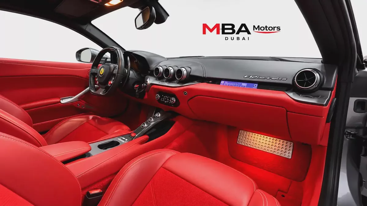 2014 Ferrari F12 Berlinetta Standard | GCC Specs | Full Service Record-11-11