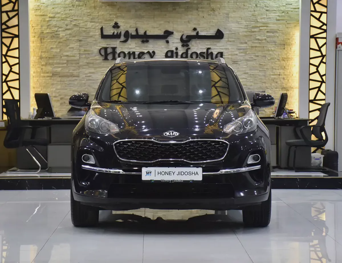AED 1,051 EMi at 0% DP | KIA Sportage 1.6L ( 2019 Model ) in Black Color GCC Specs