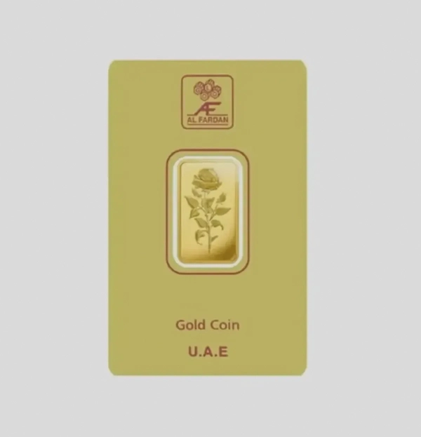 Al Fardan 24 Karat (999.9) 20grams Gold Bar - Variable Design