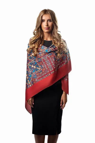 Silk Road - Ancient Fuzuli Scarf (Large)-1