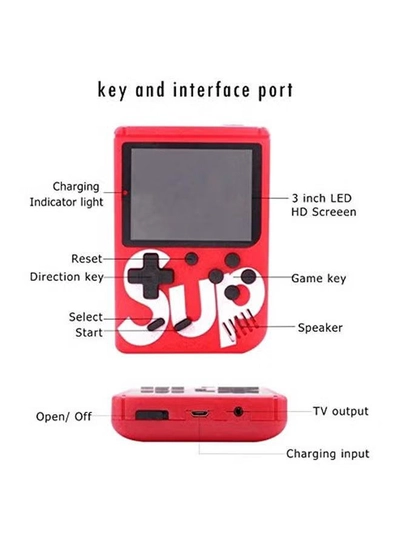 SUP 400 In 1 Handheld Console Sup-4