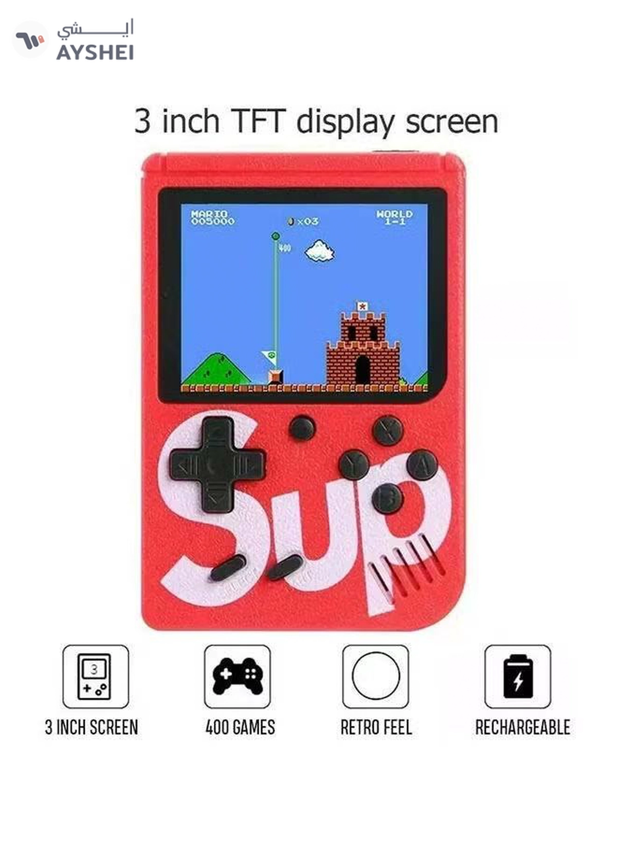 SUP 400 In 1 Handheld Console Sup-2-2