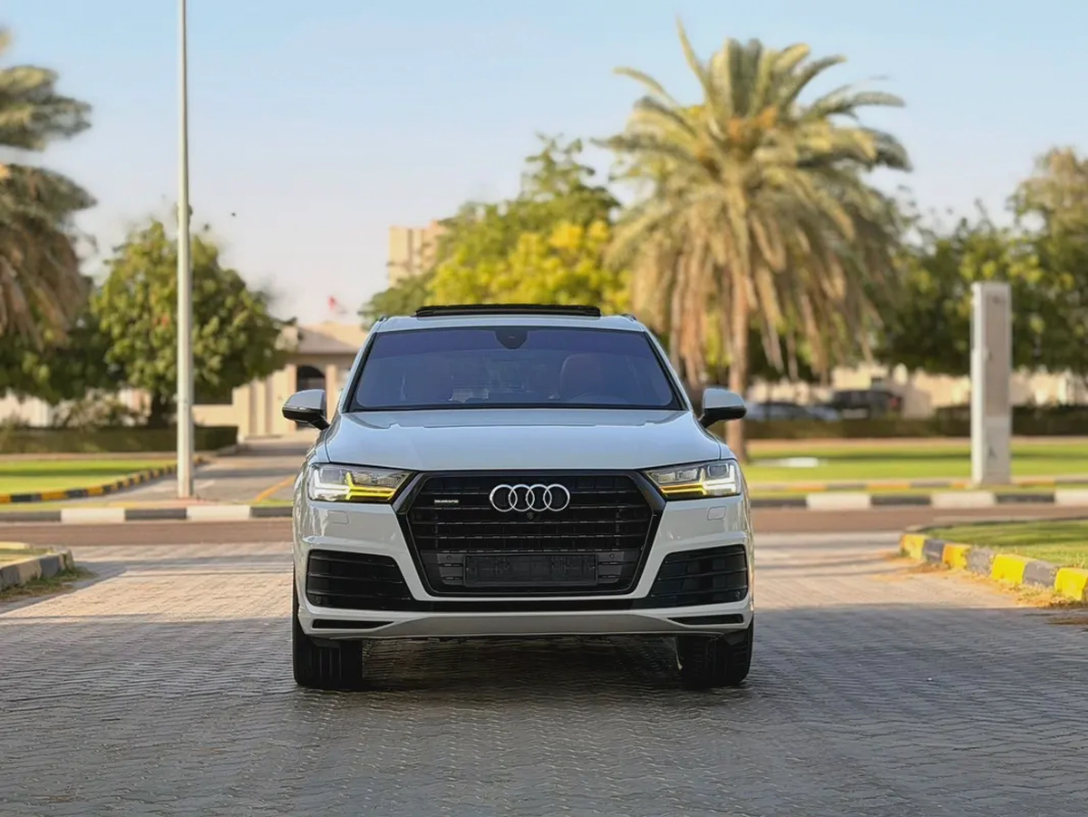 Audi Q7 45 TFSI 2017 - GCC Specs - Excellent Condition-3-3